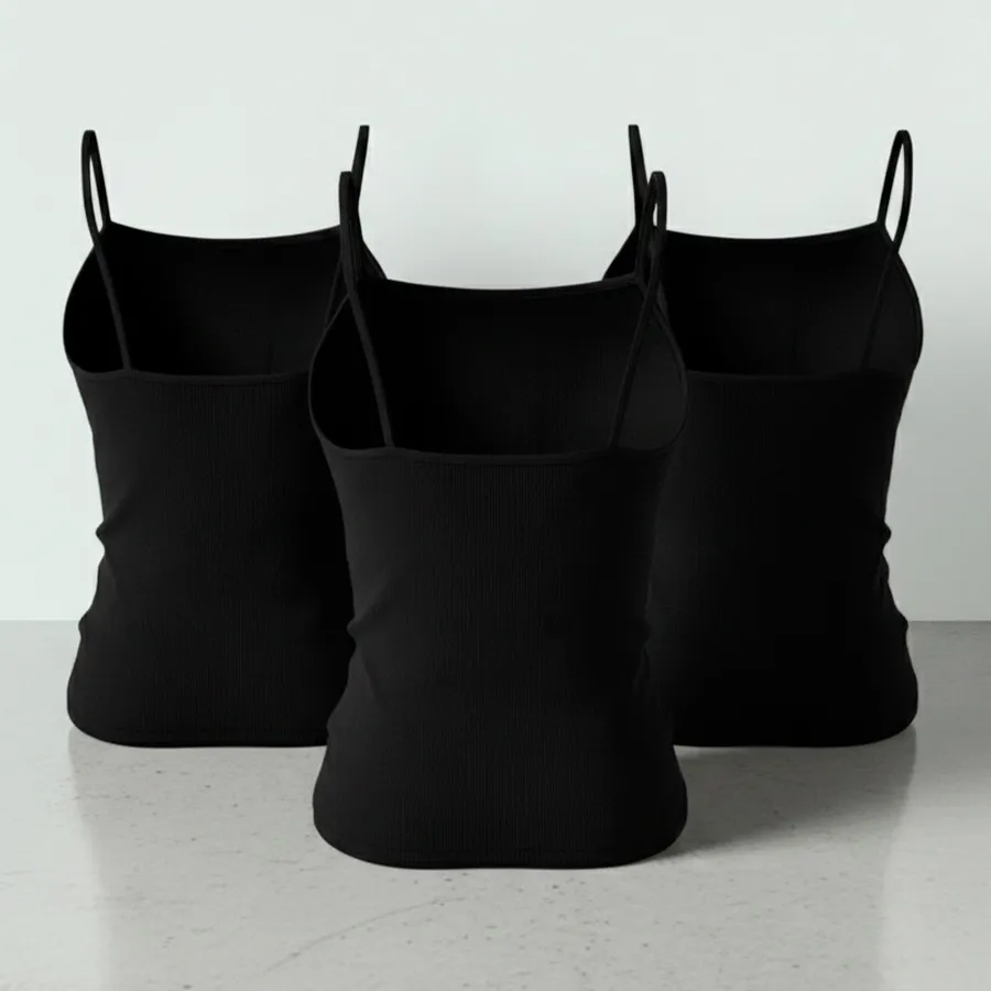 TR 3 PIEZAS NEGRO 8268